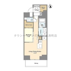 グランカーサ日本橋馬喰町の物件間取画像